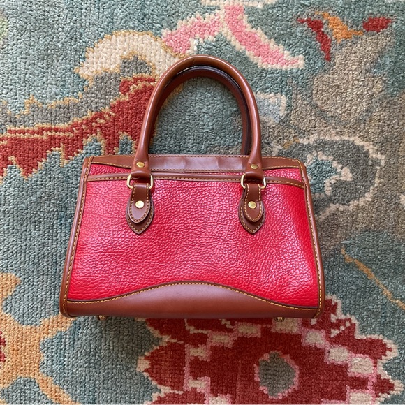 Dooney & Bourke Handbags - Dooney & Bourke / Red leather bag